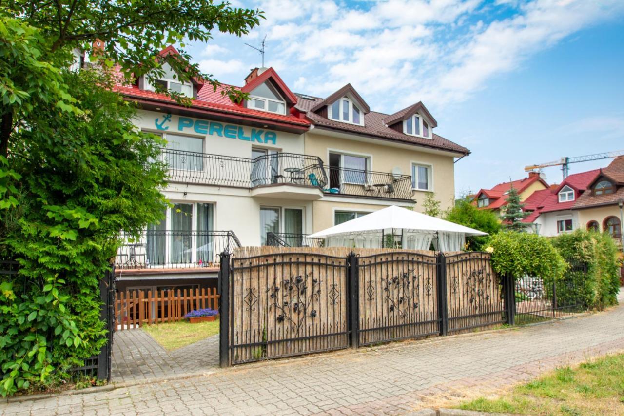 Apartmán Pensjonat Perelka Ustronie Morskie Exteriér fotografie